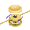 Кабель Baseus Bright Mirror 2 Series Retractable 3-in-1 Fast Charging  Data Cable USB to M+L+C 3.5A 1.1m yellow (Желтый)- № 4