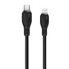 Кабель Baseus Pudding Series Fast Charging Cable Type-C to iP 20W 1.2m Cluster Black (Cluster Black)- № 3