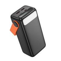 Зовнішній акумулятор BOROFONE BJ66 Magnifico 22.5W+PD20W fully compatible power bank (40000mAh) Black (Цвет Черный) - фото № 3