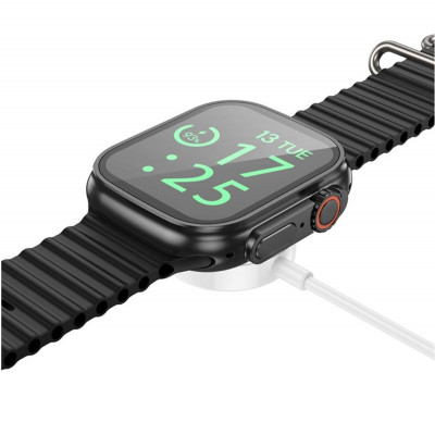 Кабель BOROFONE BD3 Ultra smart watch charging cable White (BD3cW) - зображення 3