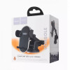 Тримач для мобільного HOCO H3 Shiny press type car holder(center console) Black (6931474790231) - изображение 5