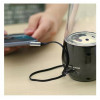 Аудіокабель UGREEN AV119 3.5mm Male to 3.5mm Male Straight to angle flat Cable 1m (Black)(UGR-10597) (7073)- № 4