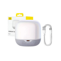 Портативна колонка Baseus AeQur V2 Wireless Speaker Moon White (Цвет Moon-White) - фото № 5
