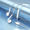Навушники BOROFONE BM82 Art music digital earphones with mic Type-C White (BM82CW) - изображение 3