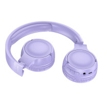 Бездротові навушники BOROFONE BO32 Show BT headphones Purple (Цвет Фиолетовый) - фото № 3