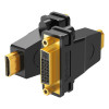 Адаптер UGREEN HDMI Male to DVI (24+5) Female Adapter (Black)(UGR-20123) - изображение 3