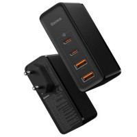 Мережевий зарядний пристрій Baseus GaN2 Pro Quick Charger 2C+2U 100W EU Black (Колір Черный) - фото № 5