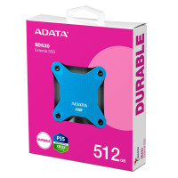 Портативний SSD ADATA SD620 512GB USB 3.2  520/460Mb/s Blue  - фото № 7