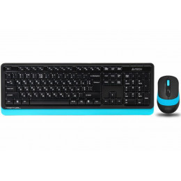 Комплект з  маніпулятора миші та клавіатури A4Tech FG1010 Blue