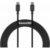 Кабель Baseus Superior Series Fast Charging Data Cable Type-C to Type-C 100W 2m Black (CATYS-C01)