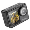 Екшн камера HOCO DV101 dual color screen sports camera Black (Black)- № 2