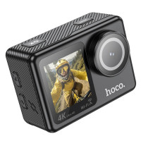 Екшн камера HOCO DV101 dual color screen sports camera Black (Колір Black) - фото № 2