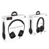 Навушники HOCO W21 Graceful charm wire control headphones Black (6931474708281) - изображение 4