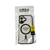 Чохол для смартфона Cosmic Acrilyc Colorful Mag for Apple iPhone 16 Black (Цвет 7073) - фото № 2