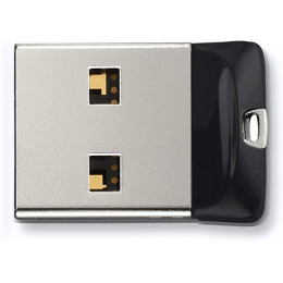 Flash SanDisk USB 2.0 Cruzer Fit 32Gb Black