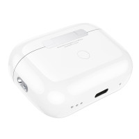 Бездротові навушники HOCO EW72 Soar true wireless ANC Noise Reduction touch screen BT headset White (Цвет Белый) - фото № 6