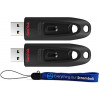 Flash SanDisk USB 3.0 Ultra 256Gb (130Mb/s) Black (SDCZ48-256G-U46) - зображення 3