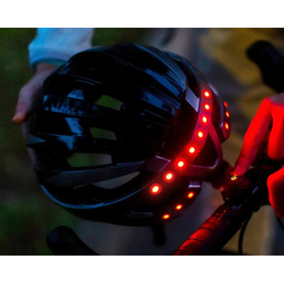 Захисний шолом Livall MT1 NEO (M) Black/Red (54-58см), акустика, мікрофон, сигнали поворотів та стопів, додаток, пульт BR80, Bluetooth - изображение 3