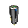 Автомобільний зарядний пристрій HOCO NZ6 PD45W 3-port(2C1A) car charger Black (Black)- № 3