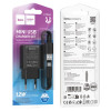 Мережевий зарядний пристрій HOCO C134A Solid single-port charger set (Micro) (EU) Black (7073)- № 2