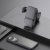 Автотримач для телефона з БЗП Baseus Wisdom Auto Alignment 15W Black (Черный)- № 5