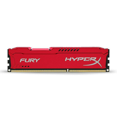 DDR3 Kingston HyperX FURY 4GB 1600MHz CL10 Red DIMM - изображение 1