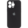 Чохол для смартфона Silicone Full Case AA Camera Protect for Apple iPhone 13 Pro 14,Black k41122 - № 1 Чохол для смартфона Silicone Full Case AA Camera Protect for Apple iPhone 13 Pro 14,Black (7073) - № 1