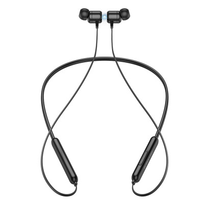 Навушники BOROFONE BE58 Neck hanging BT earphones Black (BE58B) - зображення 3