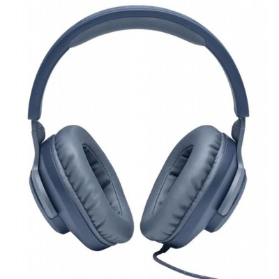 Навушники JBL з мікрофоном QUANTUM 100 Blue - зображення 1