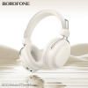 Бездротові навушники BOROFONE BO33 Melody BT headphones Milky White (Milky-White)- № 5