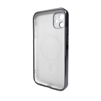Чохол для смартфона AG Glass Sapphire Frame MagSafe Logo for Apple iPhone 12 White (Колір 7068) - фото № 2