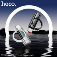 Адаптер HOCO UA32A C male to iP female display adapter Black (Колір 7073) - фото № 6