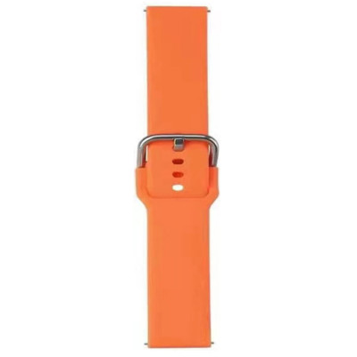 Ремінець для годинника Universal Buckle Solid 22mm Orange (Buckle22-Orange) - изображение 1
