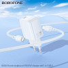 Мережевий зарядний пристрій BOROFONE BN28 Fuente single port PD30W charger set (C to C) (EU) White (Білий)- № 7