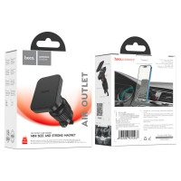 Автотримач для телефона HOCO H32 Cheetah magnetic car holder (air outlet) Black (Колір Black) - фото № 2