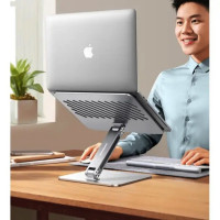 Підставка для ноутбука UGREEN LP339 Adjustable Laptop Stand (Silver)(UGR-40291) (Цвет Silver) - фото № 3