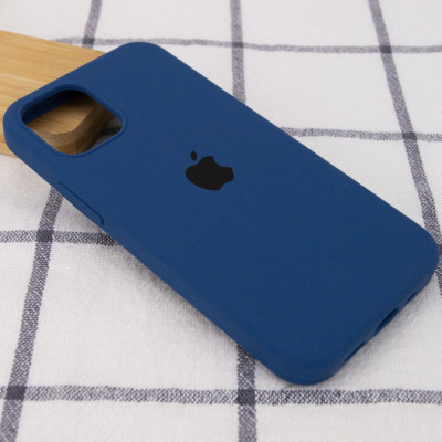 Чохол для смартфона Silicone Full Case AA Open Cam for Apple iPhone 15 Pro Max 39,Navy Blue - изображение 2