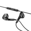 Навушники BOROFONE BM71 Light song Type-C wire-controlled digital earphones with microphone Black (BM71CB) - зображення 3