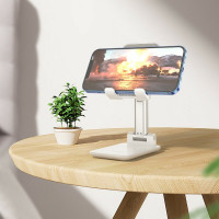 Тримач для телефона BOROFONE BH42 Lite Star folding desktop stand White (Цвет 7068) - фото № 3