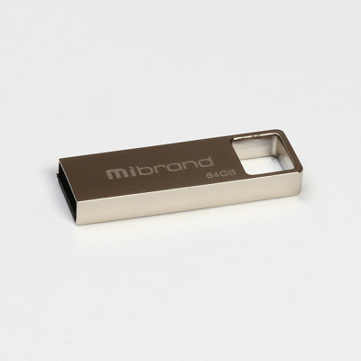 Flash Mibrand USB 2.0 Shark 64Gb Silver - изображение 1