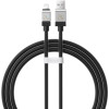 Кабель Baseus CoolPlay Series Fast Charging Cable USB to iP 2.4A 1m Black k57458 - № 1 Кабель Baseus CoolPlay Series Fast Charging Cable USB to iP 2.4A 1m Black (7073) Baseus - № 1