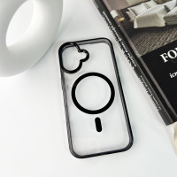 Чохол для смартфона Cosmic Acrilyc Colorful Mag for Apple iPhone 16 Black (Цвет 7073) - фото № 4