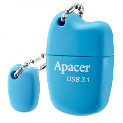 Flash Apacer USB 3.1 AH159 Gen1 64Gb blue - зображення 1