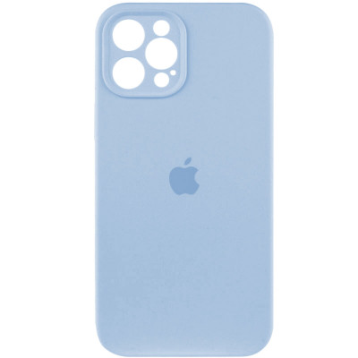 Чохол для смартфона Silicone Full Case AA Camera Protect for Apple iPhone 12 Pro 27,Mist Blue - зображення 1