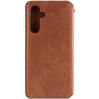 Чохол-книжка для смартфона Rubic Leather for Samsung Galaxy A35 Brown (Колір Brown) - фото № 2