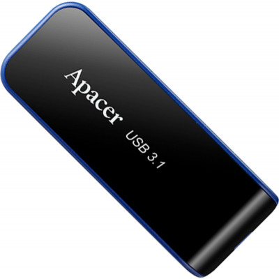 Flash Apacer USB 3.1 AH356  32GB Black (AP32GAH356B-1) - зображення 1