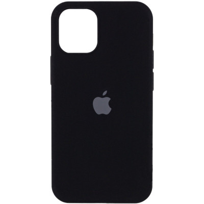 Чохол для смартфона Silicone Full Case AA Open Cam for Apple iPhone 12 Pro Max 14,Black - зображення 1