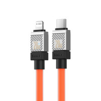 Кабель Baseus CoolPlay Series Fast Charging Cable Type-C to iP 20W 2m Orange (Колір Orange) - фото № 5
