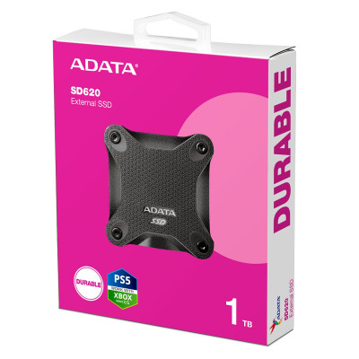 SSD ADATA SD620 1TB USB 3.2  520/460Mb/s Black - изображение 7