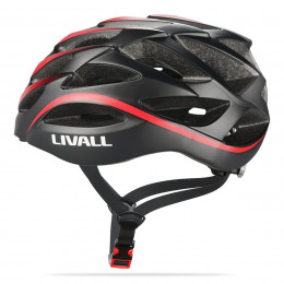 Захисний шолом Livall BH62 NEO (L) Black&Red (55-61см), акустика, мікрофон, сигнали поворотів та стопів, додаток, пульт BR80, Bluetooth